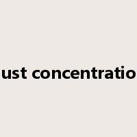 dust concentration是什么意思