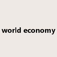 world economy是什么意思