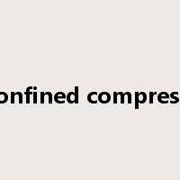 unconfined compression是什么意思