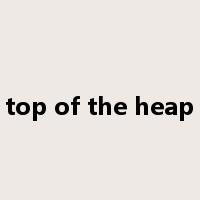 top of the heap是什么意思