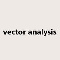 vector analysis是什么意思