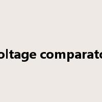 voltage comparator是什么意思