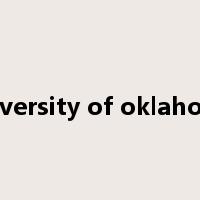 university of oklahoma是什么意思