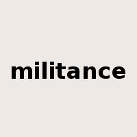 militance是什么意思