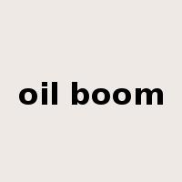 oil boom是什么意思