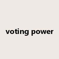 voting power是什么意思