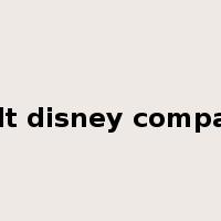 walt disney company是什么意思