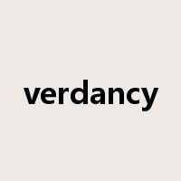 verdancy是什么意思