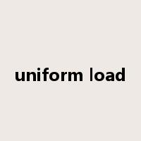 uniform load是什么意思