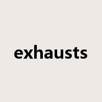 exhausts是什么意思