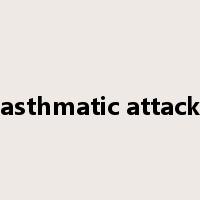 asthmatic attack是什么意思