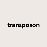 transposon是什么意思