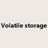Volatile storage是什么意思