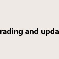 upgrading and updating是什么意思
