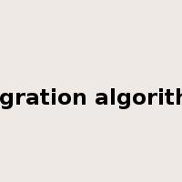 migration algorithm是什么意思