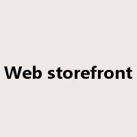 Web storefront是什么意思