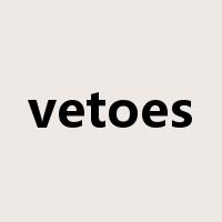 vetoes是什么意思