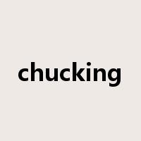 chucking是什么意思