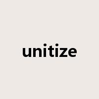 unitize是什么意思