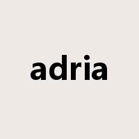 adria是什么意思
