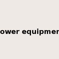 power equipment是什么意思