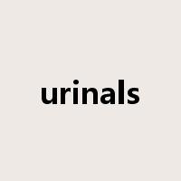 urinals是什么意思