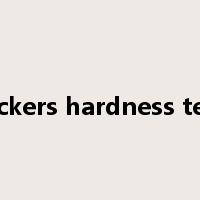 Vickers hardness test是什么意思
