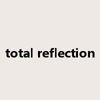 total reflection是什么意思