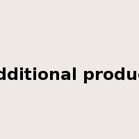 additional product是什么意思