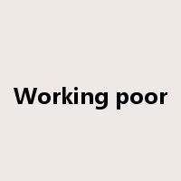 Working poor是什么意思
