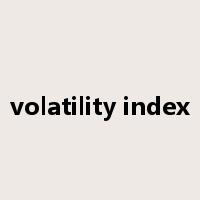 volatility index是什么意思