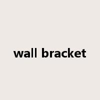 wall bracket是什么意思