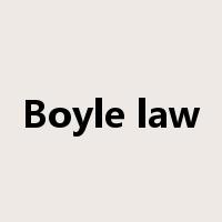 Boyle law是什么意思