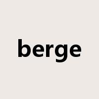 berge是什么意思