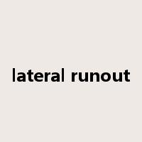 lateral runout是什么意思
