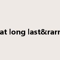 at long last&rarr是什么意思
