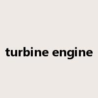 turbine engine是什么意思