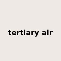tertiary air是什么意思