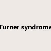 Turner syndrome是什么意思