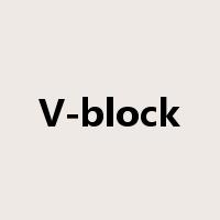 V-block是什么意思