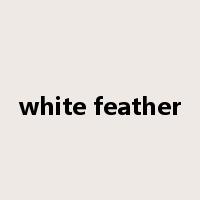 white feather是什么意思