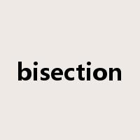 bisection是什么意思