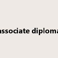 associate diploma是什么意思