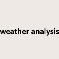weather analysis是什么意思