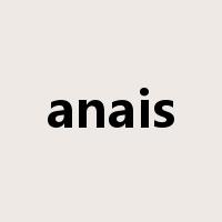 anais是什么意思