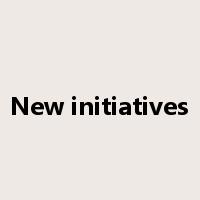 New initiatives是什么意思