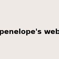 penelope's web是什么意思