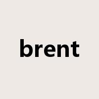 brent是什么意思