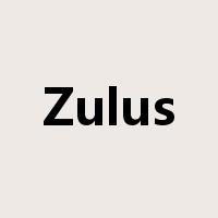 Zulus是什么意思