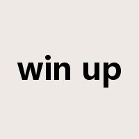 win up是什么意思